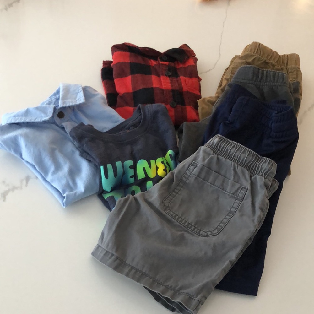 Cat & Jack Versatile Cute Bundle. Boy 4T